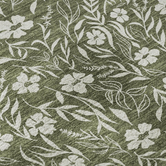 Dalyn Soft Essentials SE4 Olive Rug color swatch