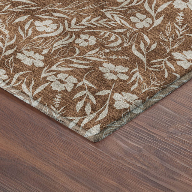 Dalyn Soft Essentials SE4 Paprika Rug corner detail