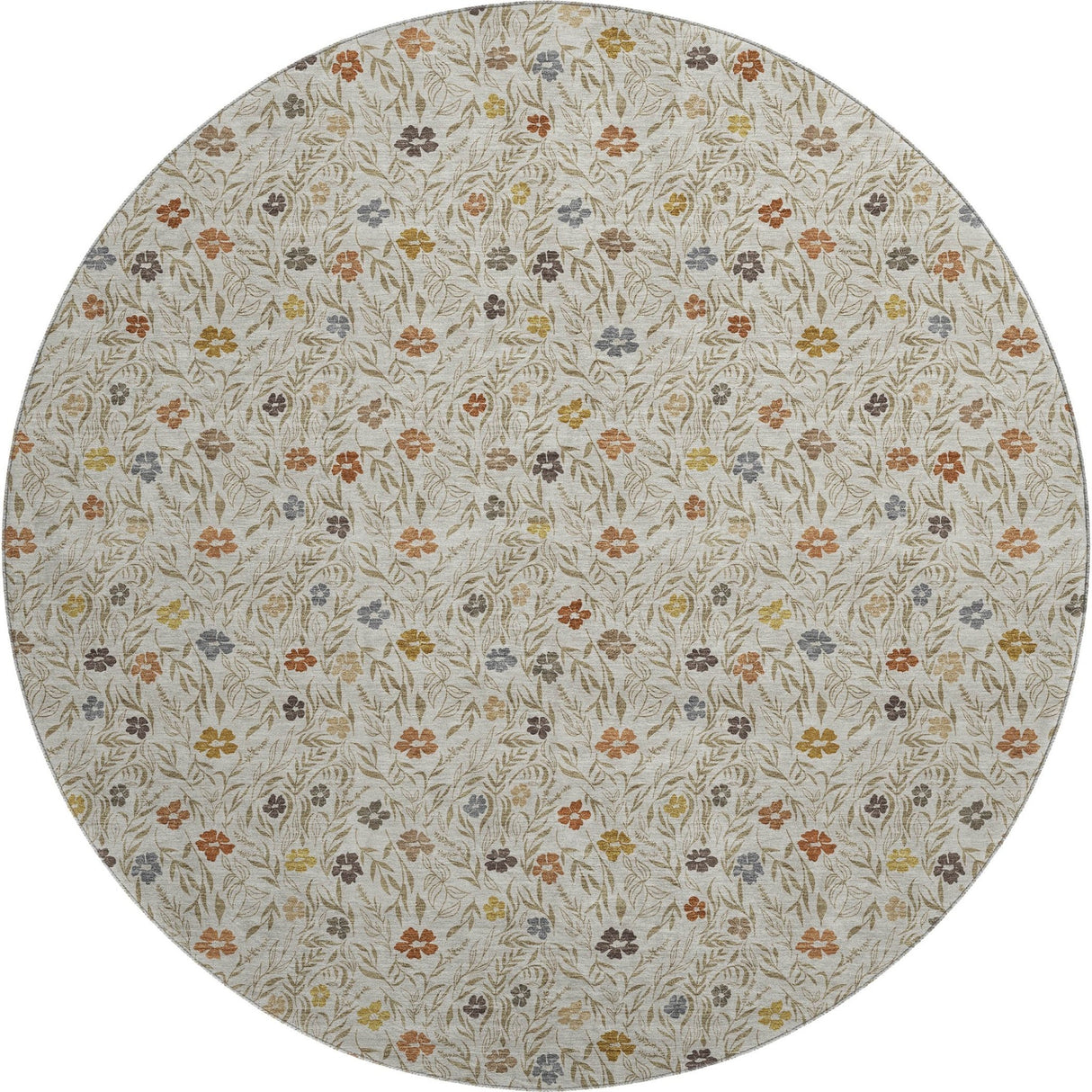 Dalyn Soft Essentials SE4 Pearl Rug round rug