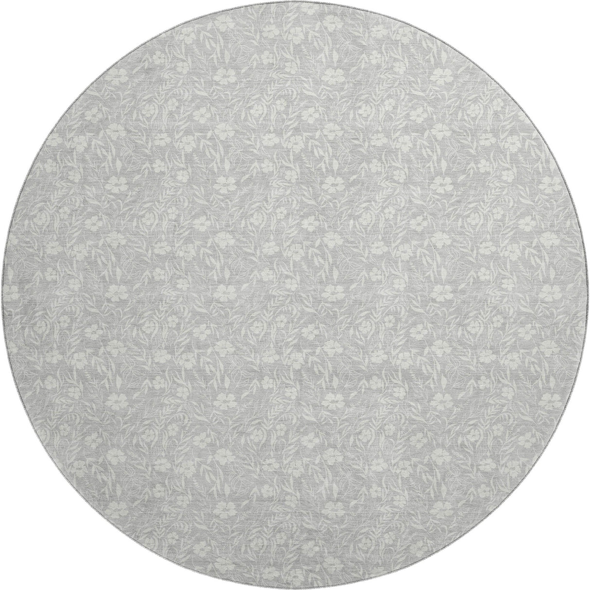 Dalyn Soft Essentials SE4 Silver Rug round rug