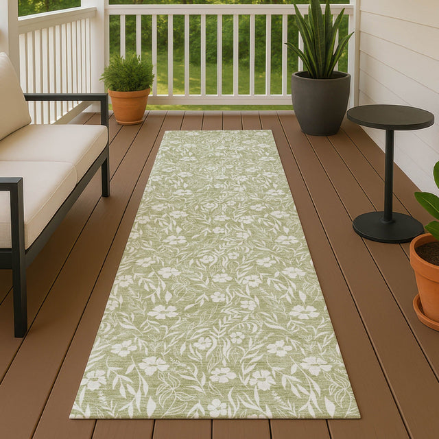 Dalyn Soft Essentials SE4 Transitional Machine Made Green Rug