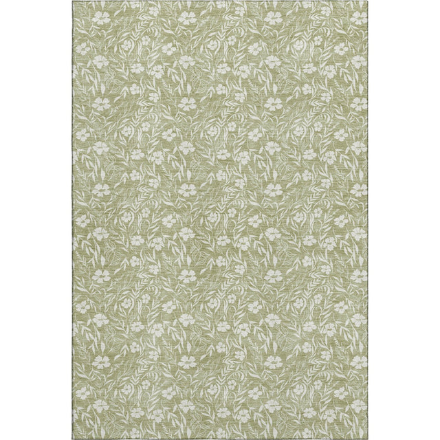 Dalyn Soft Essentials SE4 Transitional Machine Made Green Rug