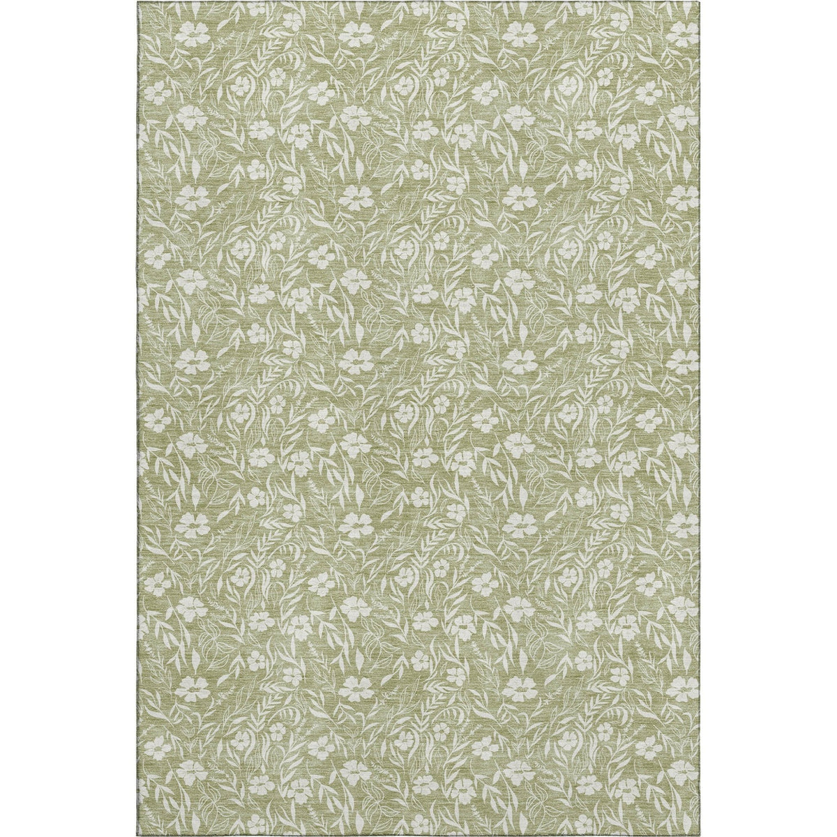 Dalyn Soft Essentials SE4 Transitional Machine Made Green Rug