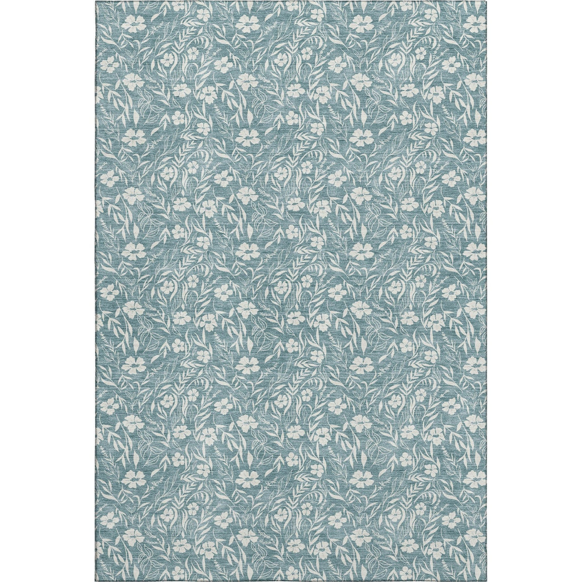 Dalyn Soft Essentials SE4 Transitional Machine Made Teal Rug