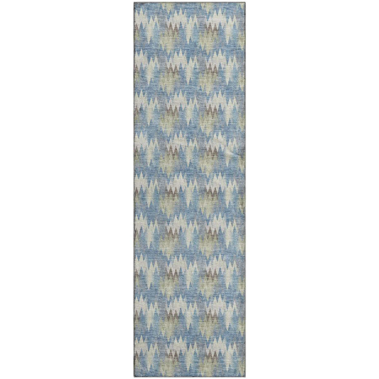 Dalyn Soft Essentials SE5 Blue Rug runner rug