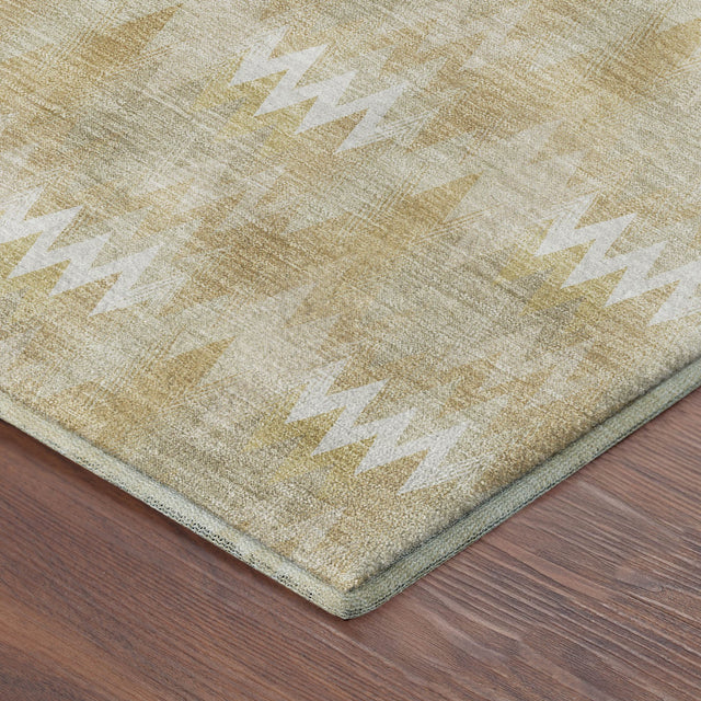 Dalyn Soft Essentials SE5 Gold Rug corner detail