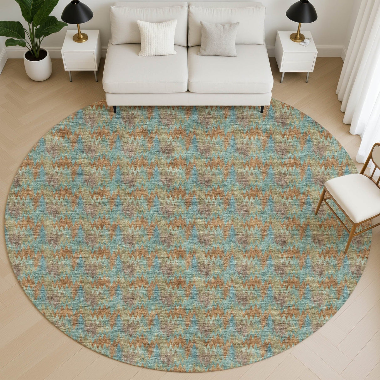 Dalyn Soft Essentials SE5 Jewel Rug shown in a room