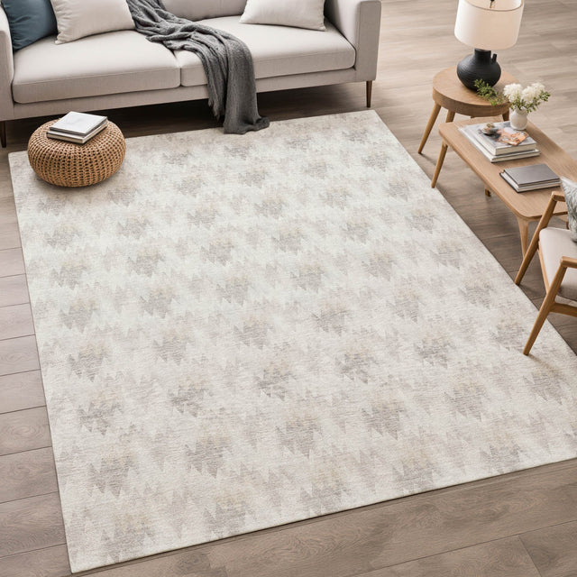 Dalyn Soft Essentials SE5 Linen Rug shown in a room