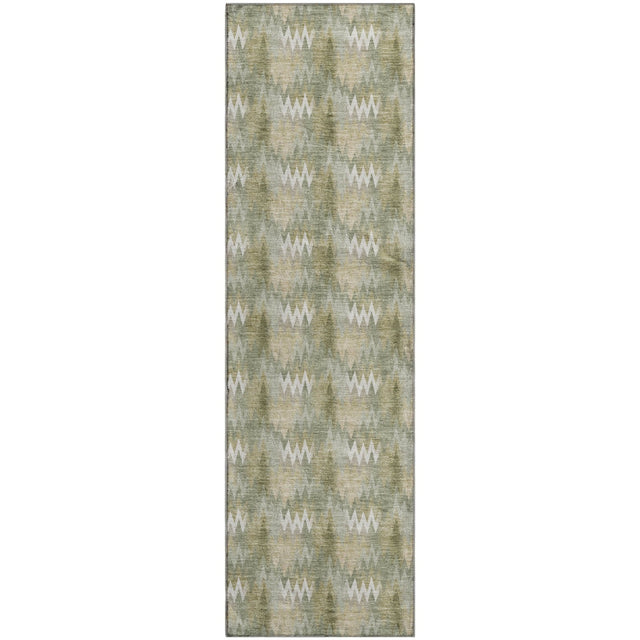 Dalyn Soft Essentials SE5 Olive Rug runner rug