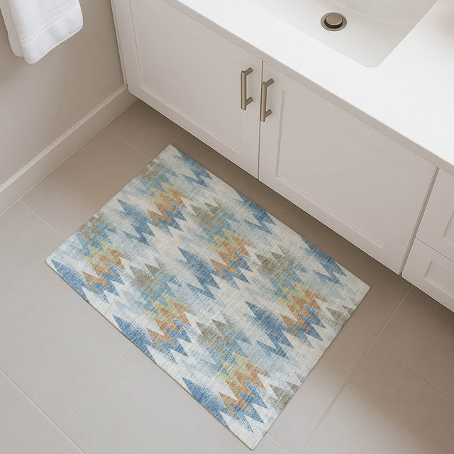 Dalyn Soft Essentials SE5 Seaside Rug shown in a room