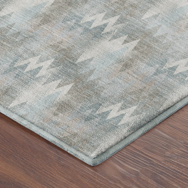Dalyn Soft Essentials SE5 Sky Rug corner detail