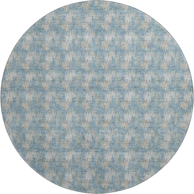 Dalyn Soft Essentials SE5 Teal Rug round rug