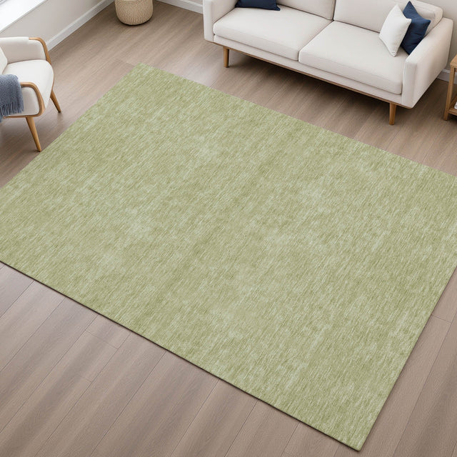 Dalyn Soft Essentials SE6 Aloe Rug shown in a room