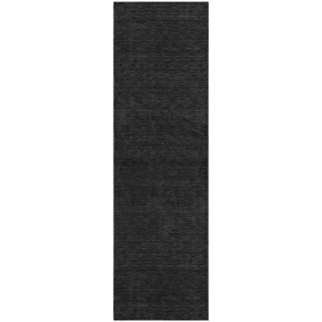 Dalyn Soft Essentials SE6 Black Rug runner rug