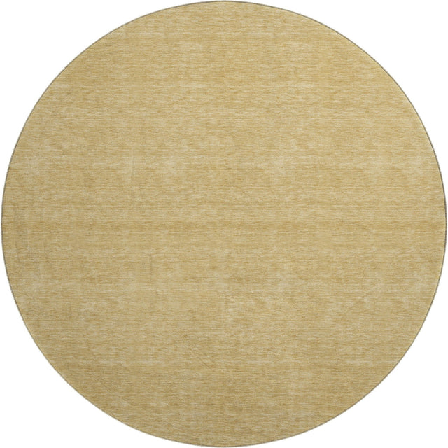 Dalyn Soft Essentials SE6 Gold Rug round rug