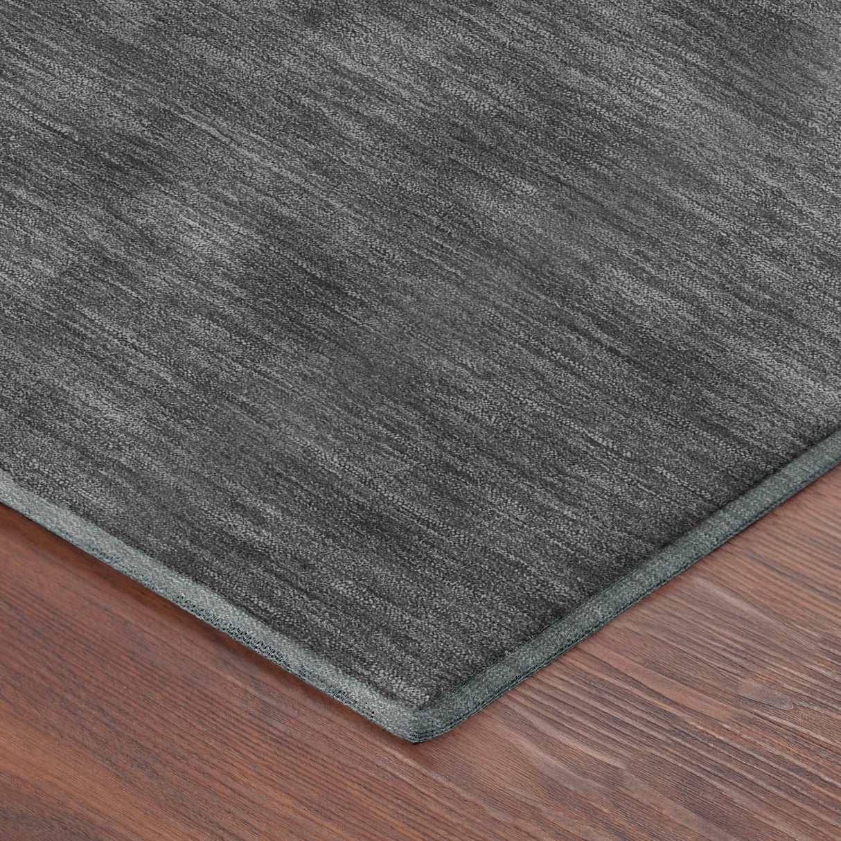 Dalyn Soft Essentials SE6 Graphite Rug corner detail