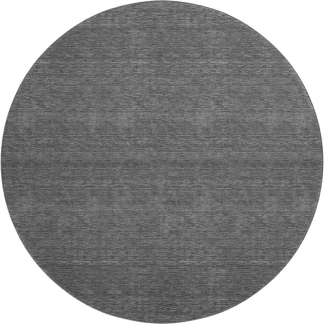 Dalyn Soft Essentials SE6 Graphite Rug round rug
