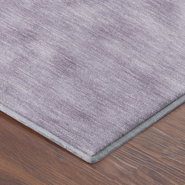 Dalyn Soft Essentials SE6 Lavender Rug corner detail
