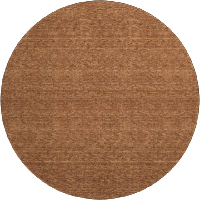 Dalyn Soft Essentials SE6 Paprika Rug round rug