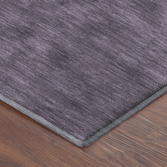 Dalyn Soft Essentials SE6 Plum Rug corner detail