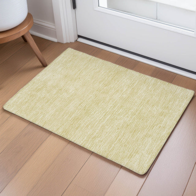 Dalyn Soft Essentials SE6 Wheat Rug shown in a room