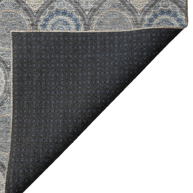 Dalyn Solace SL1 Gray Rug backing detail