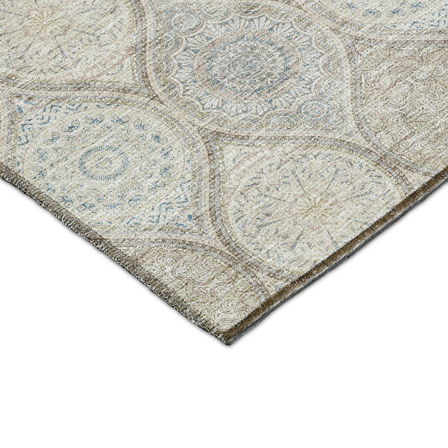 Dalyn Solace SL1 Taupe Rug corner detail