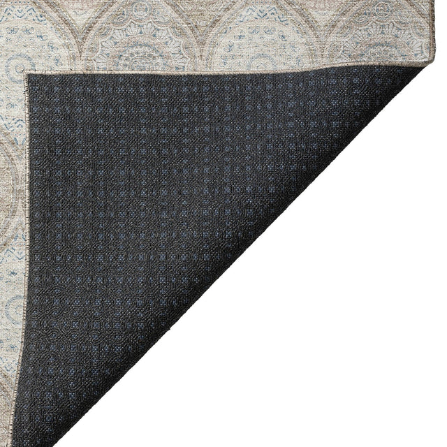 Dalyn Solace SL1 Taupe Rug backing detail