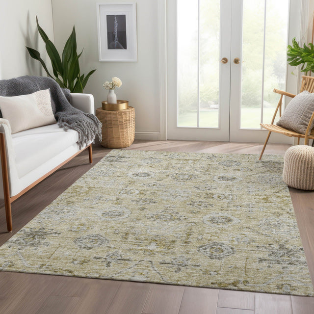 Dalyn Solace SL10 Beige Rug shown in a room
