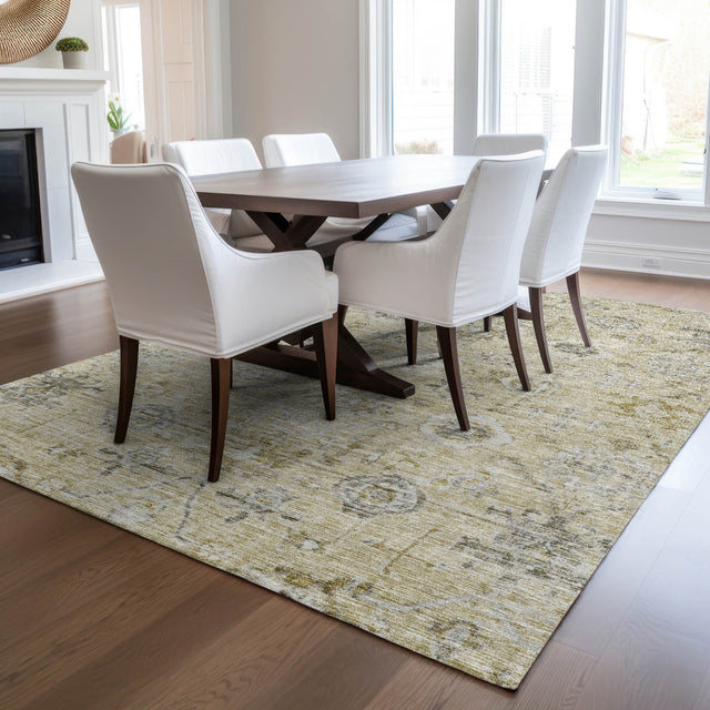 Dalyn Solace SL10 Beige Rug shown in a room