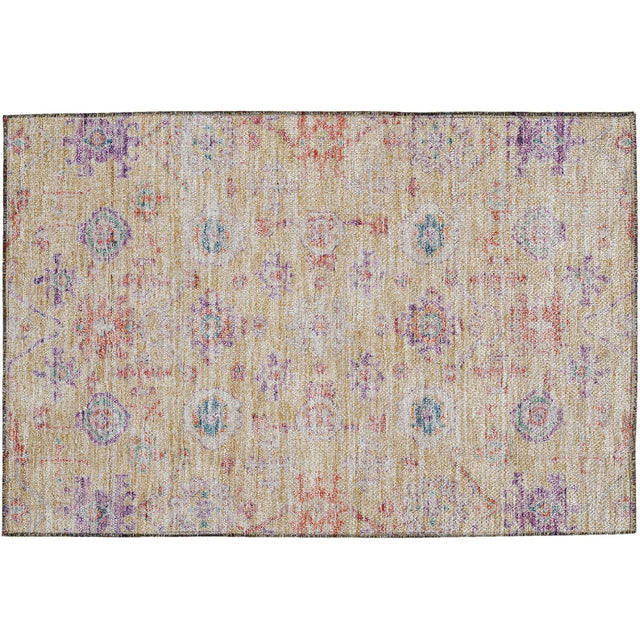 Dalyn Solace SL10 Peach Rug rectangular rug