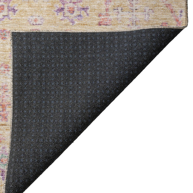 Dalyn Solace SL10 Peach Rug backing detail
