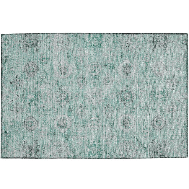 Dalyn Solace SL10 Teal Rug rectangular rug