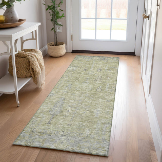 Dalyn Solace SL11 Aloe Rug shown in a room