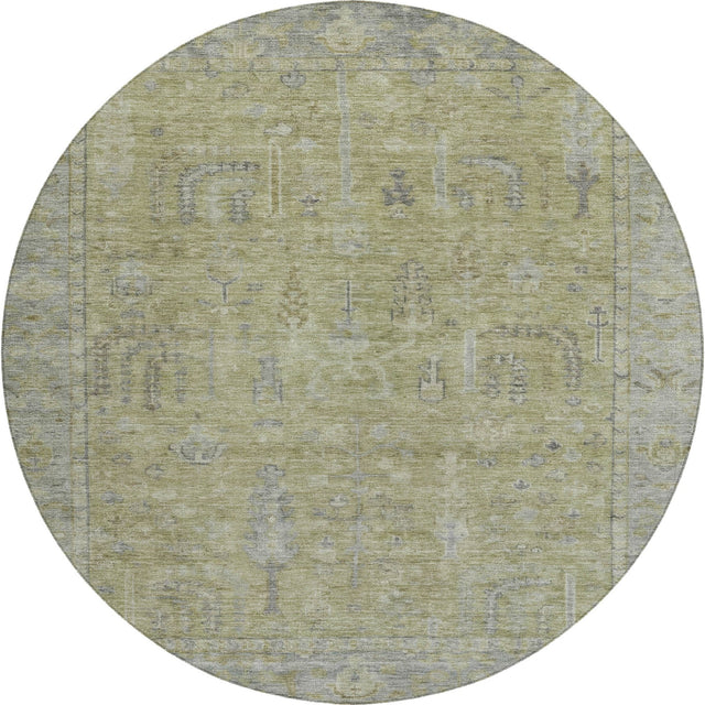 Dalyn Solace SL11 Aloe Rug round rug