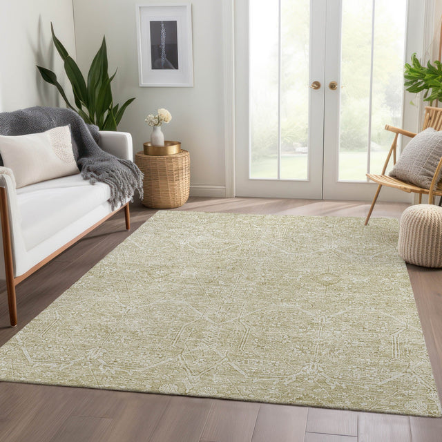 Dalyn Solace SL12 Beige Rug shown in a room