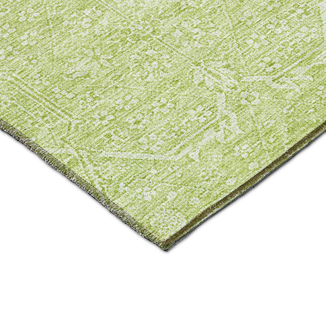 Dalyn Solace SL12 Lime Rug corner detail