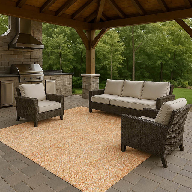 Dalyn Solace SL12 Salmon Rug outdoor lifestyle image