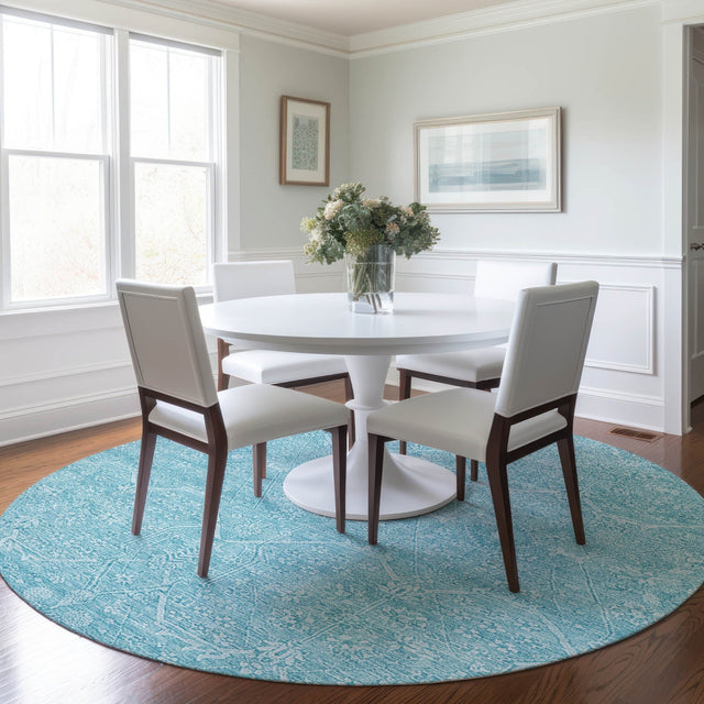 Dalyn Solace SL12 Sky Rug shown in a room