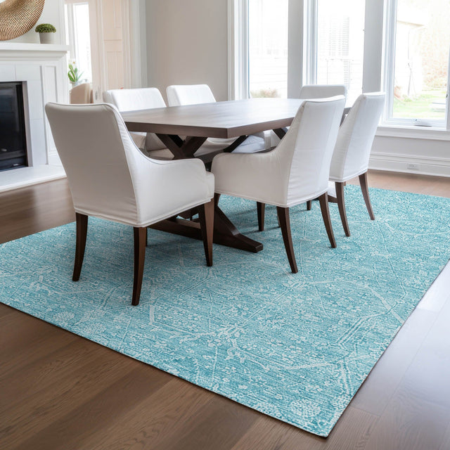 Dalyn Solace SL12 Sky Rug shown in a room
