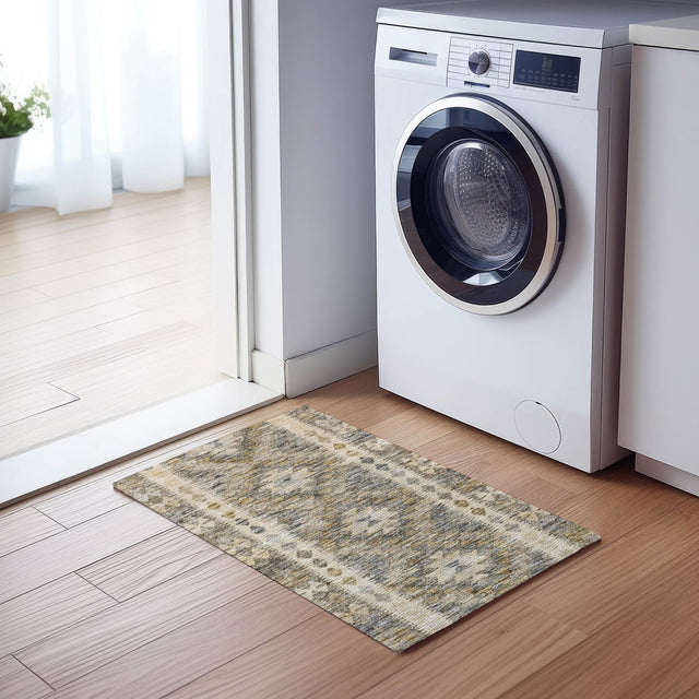 Dalyn Solace SL13 Beige Rug shown in a room