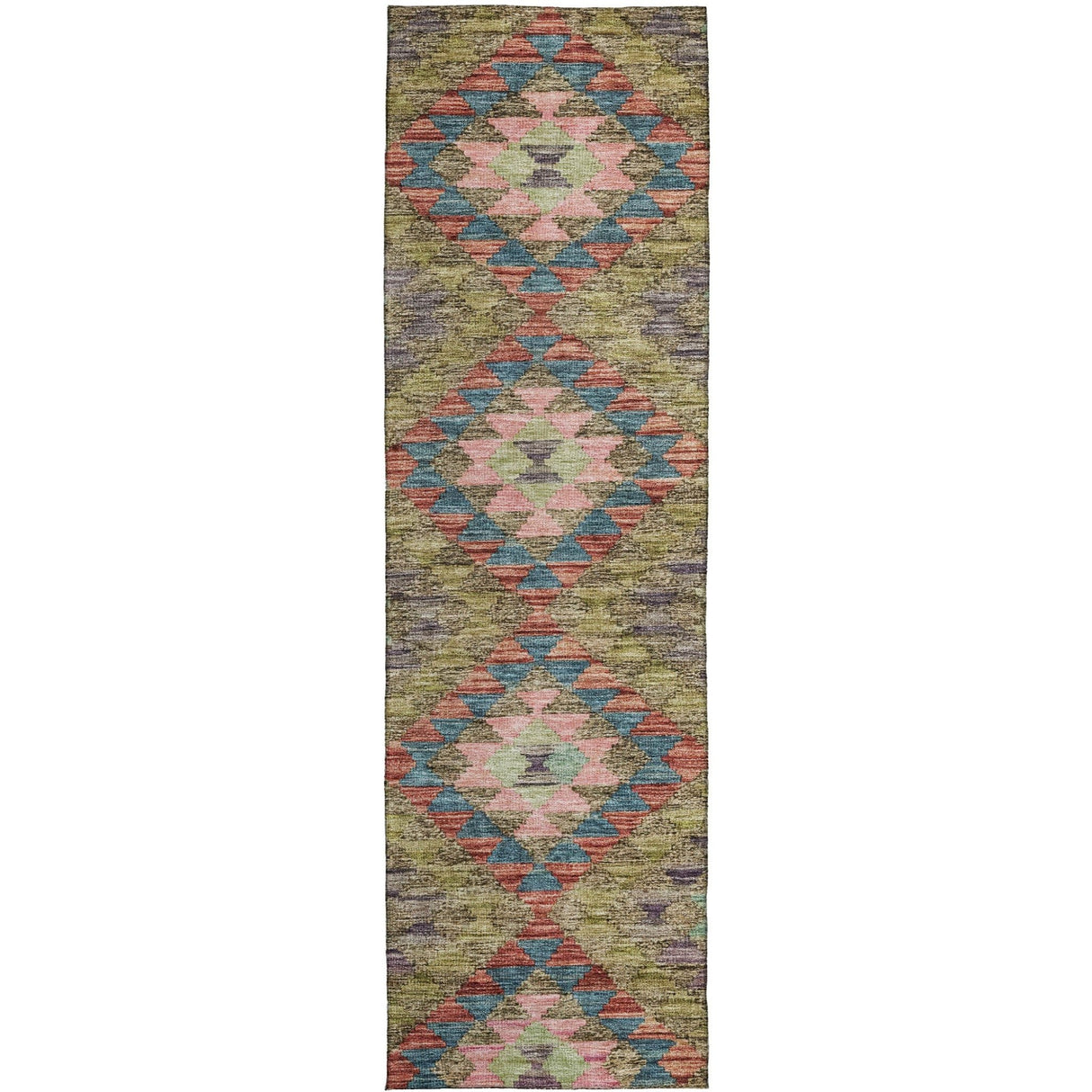 Dalyn Solace SL13 Green Rug runner rug