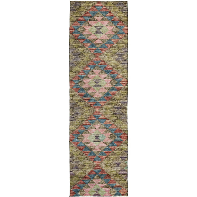 Dalyn Solace SL13 Green Rug runner rug