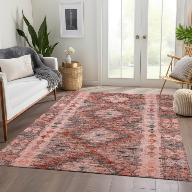 Dalyn Solace SL13 Terracotta Rug shown in a room