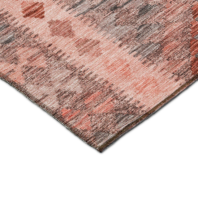 Dalyn Solace SL13 Terracotta Rug corner detail