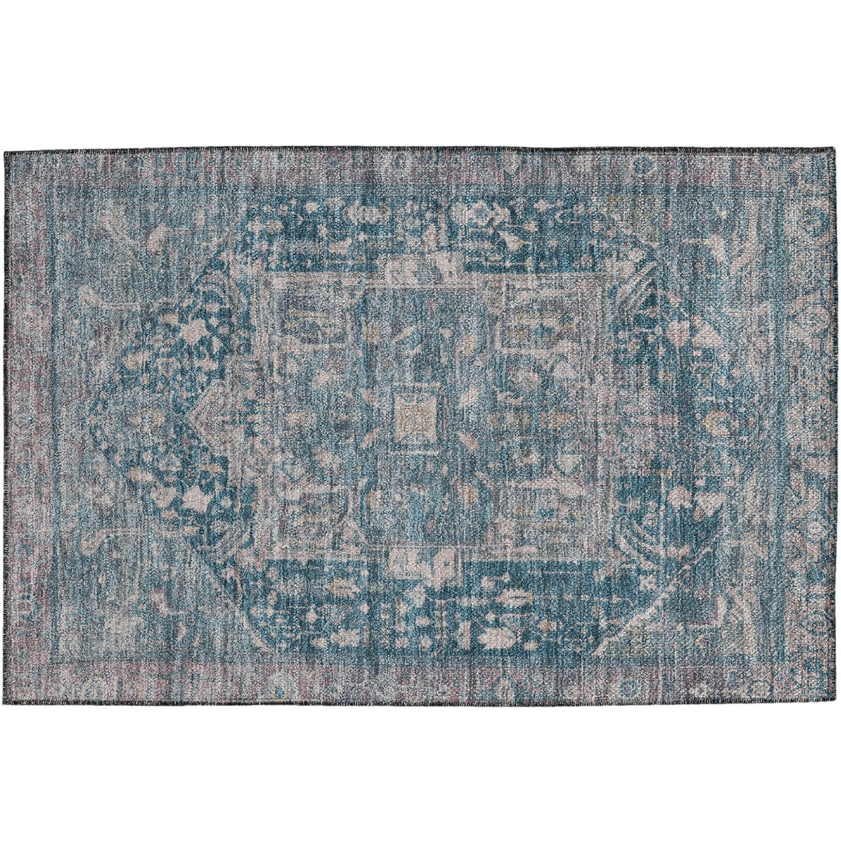 Dalyn Solace SL14 Blue Rug rectangular rug