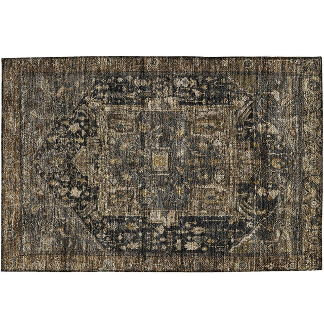 Dalyn Solace SL14 Charcoal Rug rectangular rug