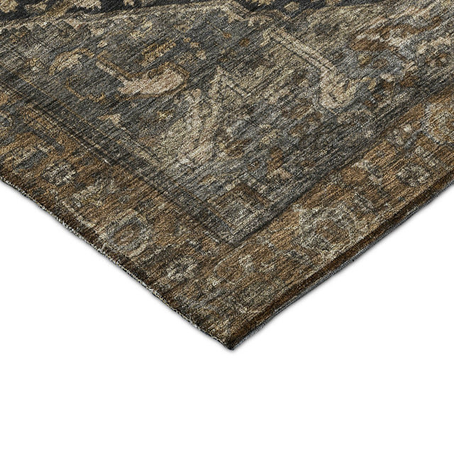 Dalyn Solace SL14 Charcoal Rug corner detail