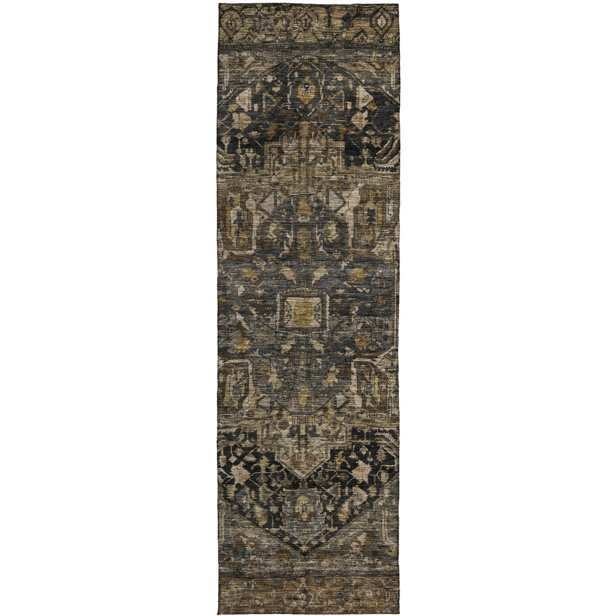 Dalyn Solace SL14 Charcoal Rug runner rug