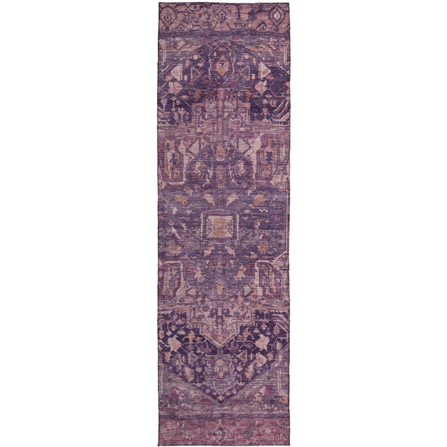 Dalyn Solace SL14 Eggplant Rug runner rug